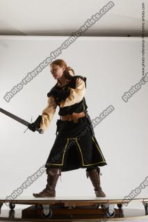 Vinga Medieval Pose With Sword